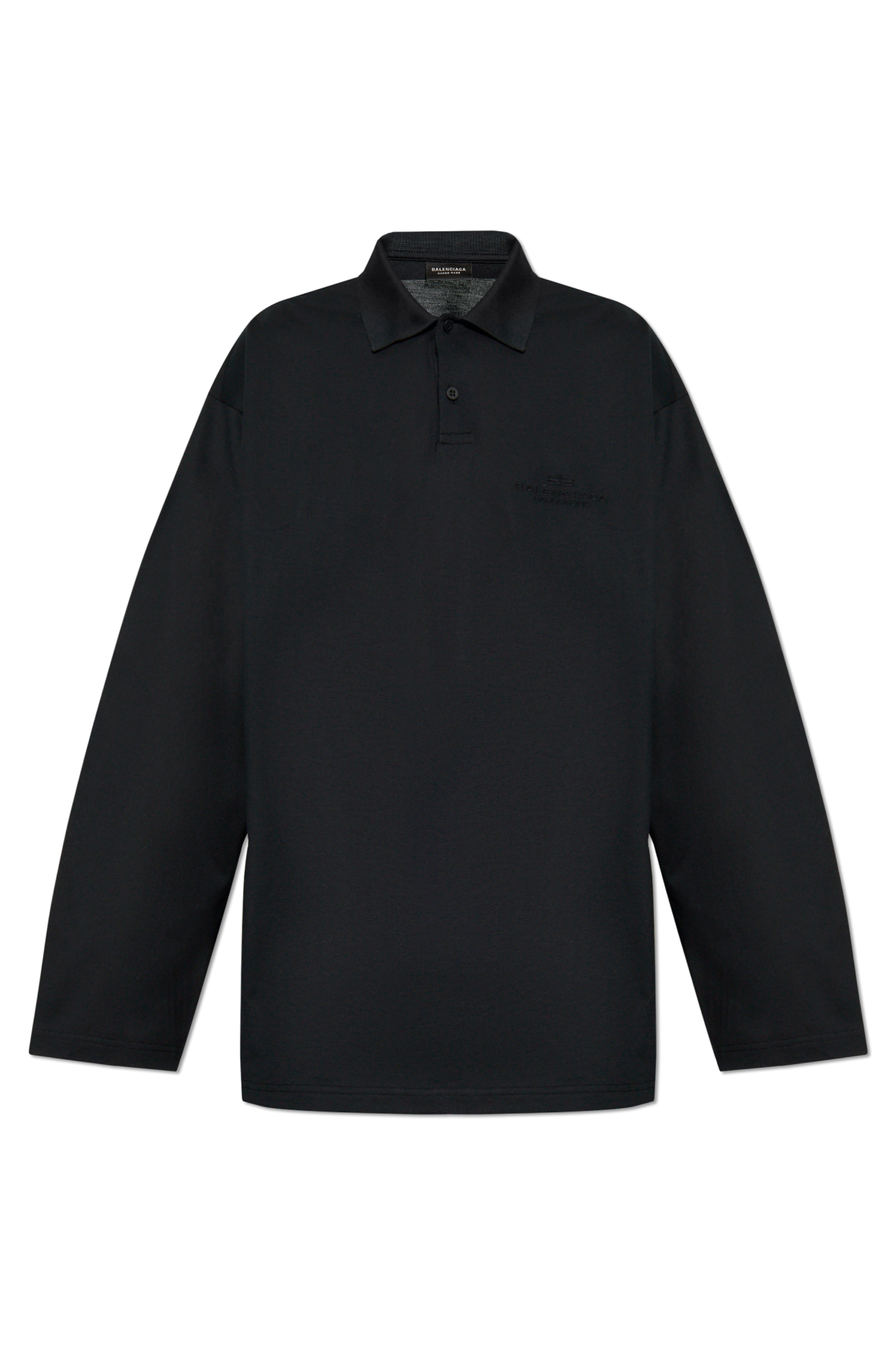 Balenciaga Cotton long-sleeve polo | Men's Clothing | Vitkac